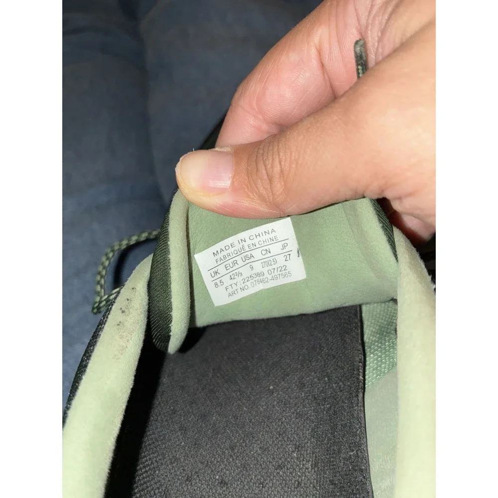 Arcteryx Konseal FL 2 Hiking‎ Shoes Men's Sz 9 Green Vibram Megagrip Sole